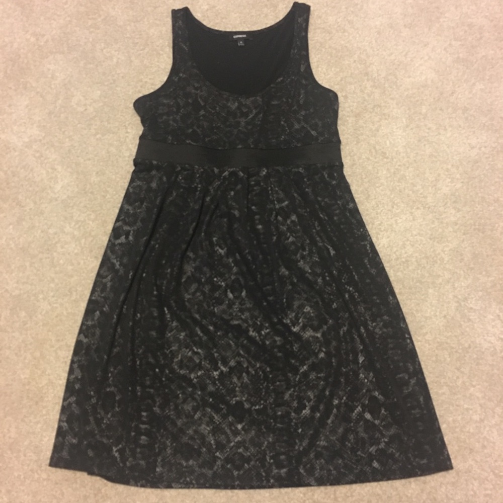 Express Snake Skin Cocktail/Party Dress